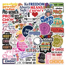 50pcs adesivos feministas uterus graffiti infantil skateboard carros de motocicleta adesivos de bicicleta adesivos por atacado