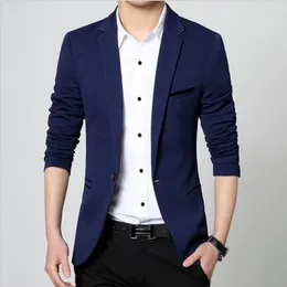 Abiti da uomo Blazer Blazer da uomo Slim Fit 2023 Abito primavera autunno Giacca coreana taglie forti Business Trend