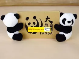 Wholesale 10cm Plush doll Panda curtain clip bookmark Panda curtain clip bookmark