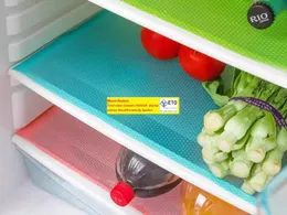 100pcs ثلاجة فريزر حصيرة الثلاجة المضادة لمكافحة الصقيع مقاوم للماء المطبخ المطبخ الحصير درج خزانة الملابس
