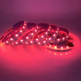 LED Strips DC 12V 600leds RGB 5050 SMD مقاوم للماء RGBW أضواء الشريط في Silicone Sleeving IP67 لعطلة حفل الزفاف الإضاءة LED في الهواء الطلق الآن