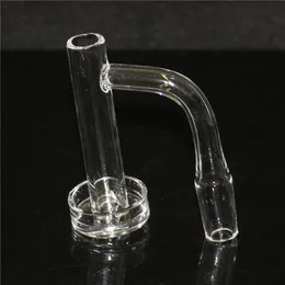 水ギセルベベルエッジコントラルタワーTerp Slurper Quartz Banger 2mm Wall Quartz Nails for Glass Water Bongs Dab Rigsパイプ