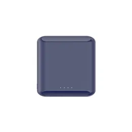 Custom Logo Design Wireless Power Bank f￼r iPhone 12 tragbare Geb￼hren Mini Qi Ladeger￤t 5000 mAh Magnetic Powerbank Multi 15W OEM285N