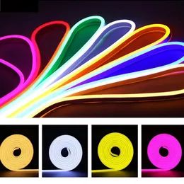 12V Neon Rope Light LED Strings Lights Multi-Color Changing WiFi Bluetooth Phone App Control, Dimmerabile Silicone IP65 Impermeabile per Party DIY (Tagliabile) crestech