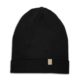 Basker unisex merino ull manschett beanie hatt 2 lager 100 åsen cap män kvinnor mjuk termisk varm vinter OSFA 230214