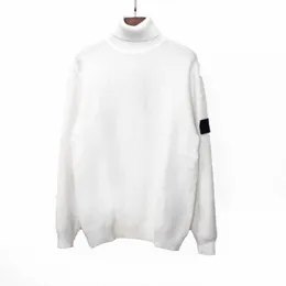 Taş Topstoney Tasarımcı Kadınlar Sonbahar Markası Erkekler Sweater Island Company Adam Top Cp Hip Hop Yüksek Yaka Uzun Küleyler Kollu Sweaters4HM7