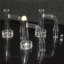 Hookahs Kontrolltorn XL Beveled Edge Terp Slurper Quartz Banger Set med glas marmor kolhydrater pelare för vatten bong glas askfångare