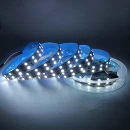 LED Strips Double Row SMD 5050 RGB Color Changing Flexible LED Strip DC 12V 5M 600LEDs Waterproof Ribbon DC12V/6A Power for Bedroom Kitchen Home Decoration