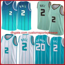 LaMelo 2 Ball Jersey Gordon 20 Hayward Basketball-Trikots Mann