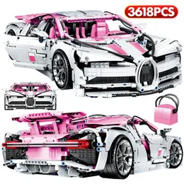 Loz City Mini Car Particle 110 модель строительных блоков высокотехнологичных подарков Bugatti Racing Car Bricks Toys для детей x0503327W