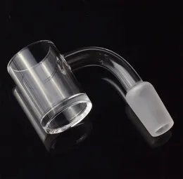 Hookahs 10mm 14mm 18mm Quartz Banger XL Flat Top with 5mm Thick Bottom Domeless Quartz Nail For Glass Water Pipe Bongs