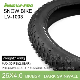 Pneumatici per bici INNOVA Beach Snow Bike Tires 26x4.0 26x4.8 Anti Puncture Fatbike Tire 26 pollici E-Bike Pneumatici per bicicletta da corsa antiscivolo HKD230712