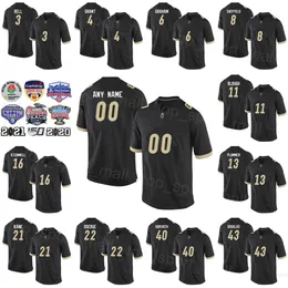 NCAA College Purdue Football University 13 Jack Plummer Jersey 16 Aidan Oconnell 22 King Doerue 38 Dylan Downing 40 Zander Horvath 3 David Bell Niestandardowy numer nazwy