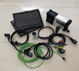 Auto Diagnostic Tool MB Star C5 SD 5 V062022 Oprogramowanie HDD Użyte tabletu laptopa x200t 4G dla Mercedes gotowe do użycia 93916309961111