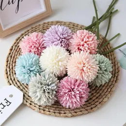 Decorative Flowers 1PC Fake Dandelion Flower Ball Artificial Plants DIY Home Widding Decoration Valentines Day Gifts Wedding Car