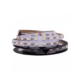 Paski LED 5050 SMD 5M 600LEDS RGB Elastyczne LED Paspe Lights 120LEDS/M WODYPROOKOWNIK String Light Tape 12V DC do sypialni Kitchen Home Now Oemled