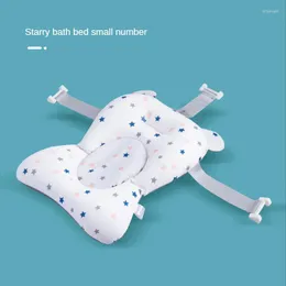 Badtillbehör Set Baby Cushion Portable Born Anti-Slip Seat Spädbarn Flytande Bather Bathtub Pad Dusch Support Mat Security