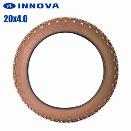 S Innova 20x4.0 إطار سلك الثلج الدهون الأصلي الأسود الأزرق الأزرق الخضراء إطار الدراجة الكهربائية 20x4 MTB الملحقات والأنبوب 0213