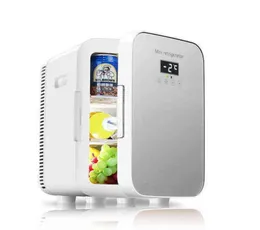 135L Refrigerador de carro Mini geladeira 12V DC Small Zer Smart Touch Control Drinks Cooler 220V Para uso doméstico e acampamento ao ar livre H28838019