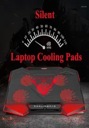 Pad di raffreddamento per laptop Professional Gamer Professional Gamer Cooler da gioco da gioco Five Ventile Schermata Dual Porta USB 1400 RPM con stand19531506