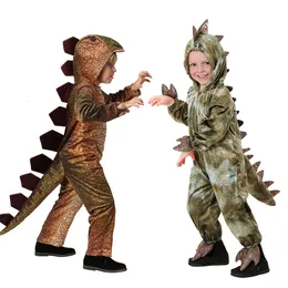 Kostium motywu Halloween Dinosaur Dinosaur Kostiumy Świat Tyrannosaurus Cosplay Jumpsuits Stage Party Cose For Kids Prezenty świąteczne 230214