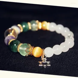 Charm Bracelets Anime Crystal Bracelet Hanyu Yuzuru Onmyoji Qingming Handmade Gift Collection
