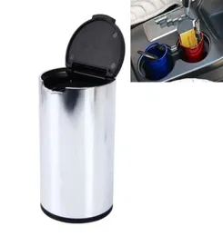 Bil Trash Bin Auto Waste Bin Portable Vehicle Rubbish Can Trash DustBin Garbage Dust Bin f￶r Auto AshTray Car Accessories88253936883202