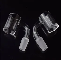 DHL HOOFAHS 4590 Degree Quartz Banger 10mm 14mm 18mm Manlig kvinnlig XL XXL GAVLE TOP TOP Quartz Nail For Glass Bongs Dab Rigs