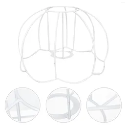 Tripods Lamp Shade Light Ring Lampshade Cage Guard Bulb Metal Wire Vintage Frame Harp Diy Iron Holdercover Support Bracket Fixture