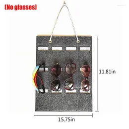 Pu Brillen Aufbewahrungsbox-Multi-hängende Brille Rahmen Display