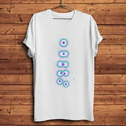 Męskie koszulki Dywizja Cell Funny Biology Geek Tshirt Men biały krótki rękaw Casual Shirt Unisex Nerd Geeker Streetwear Tee