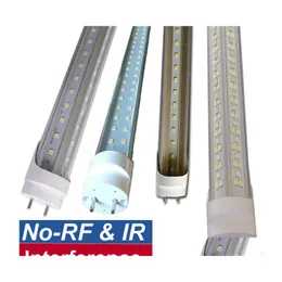 Led Tubes 28W 3200Lm G13 4Ft Light Bbs 22W 36W 72W Vshaped 6000K 6500K Replacement Fluorescent Ballast Bypass Bipin Base Lamp Usa St Dhtxi