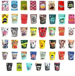 Resistance Mylar Packaging Bags BB Packaging Bags 0.125oz 3.5g Mylar Bags Lemon Cherry Packaging BACKPACK BOYZ White Black pouch