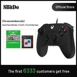 Spelkontroller Joysticks 8Bitdo Ultimate Wired Controller för Xbox Series S X Xbox One Windows 10 11 J230214
