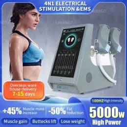 슈퍼 대형 스크린 휴대용 DLS-EMSLIM 전자기 슬리밍 뷰티 EMSZERO 복부 자기 근육 자극기 골반 패드 사용 가능