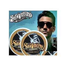 Pomades Waxes Suavecito Pomade Hair Gel Style Firme Hold Strong Restoring Ancient Ways Big Skeleton Slicked Back Oil Wax Drop Deli Dh6Ki
