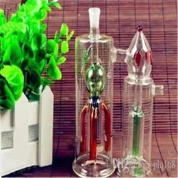 Strawberry Twin Water Tobacco Bottle Bongs Oil Burner Pipes Water Pipes Glass Pipe Oil Rigs R￶kning