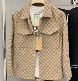 23GGSS 남자 여자 재킷 캐주얼 패션 남성 브랜드 데님 재킷 디자이너 청바지 재킷