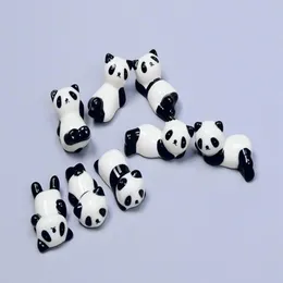 200pcslot Ceramic Panda Chopsticks حامل ملعقة ملعقة شوكة رف رف ديكور طاولة مطعم