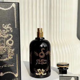 Solidne perfumy zapachy dla kobiet i mężczyzn Głos rozpylający czarną butelkę węża 100 ml jako delikatny prezent uroczy trwałe zapach d dhchx