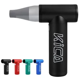 Full Body Massager KICA Jetfan Electric Air Blower Portable Turbo Fan Rechargeable Cordless Compressed Duster Cleaner for Computer Keyboard Car 230214