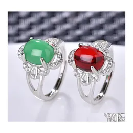 Solitaire Ring Rings Emerald Simpleist Pinky Associory Band أنيقة للمجوهرات المجوهرات تسليم DHKNI