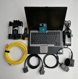 Auto diagnostyczny kod narzędzia Skaner BMW ICOM Dalej A B C z najnowszym oprogramowaniem Laptop HDD D630 Diagnostis Programator 3IN1 OBD Ful2239280