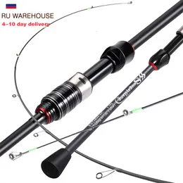 Spinning Rods Sougayilang 1 8m 2 1m 0 8 5g Lure Weight Fishing Lightweight Sensitive Trout Crappie Casting 230214
