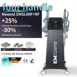 2023 New EMS Slim 4 Handle Neo EMSzero Muscle Stimulating Body Slimming Device burning Ems Muscle Stimulator For Salon And Home