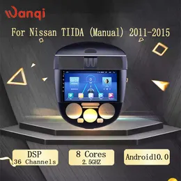 Player Android 10.0 WiFi Car DVD dla Tiida (Instrukcja) 2011-2023 2G 32G Radio Multimedia Nawigacja wideo GPS DSP AHD