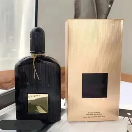 Fragr￢ncias de alta qualidade Perfume masculino 100 ml Incenso de fragr￢ncia de orqu￭dea preto Navio livre de col￴nia duradoura