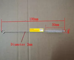 밀짚 브러시 나일론 카테터 스테인레스 스틸 밀짚 브러시 6mm 직경의 빨대에 적합합니다.