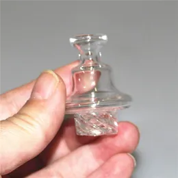 Vidro ufo bolha giratória tampa de carboidrato quartzo dab terp pérolas tampas de carboidratos para chanfrar banger banger bongs bongs de vidro