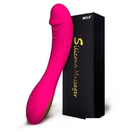 Andere Gesundheitsschönheitsartikel Spielzeug USB-Aufladung 12-Gang-Mas-Vibrator-Dildo für weibliche Frauen Y-Drop-Lieferung DHFKQ